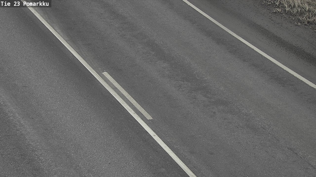 Weather Camera Image Road 23 Pomarkku, Pomarkku, Satakunta