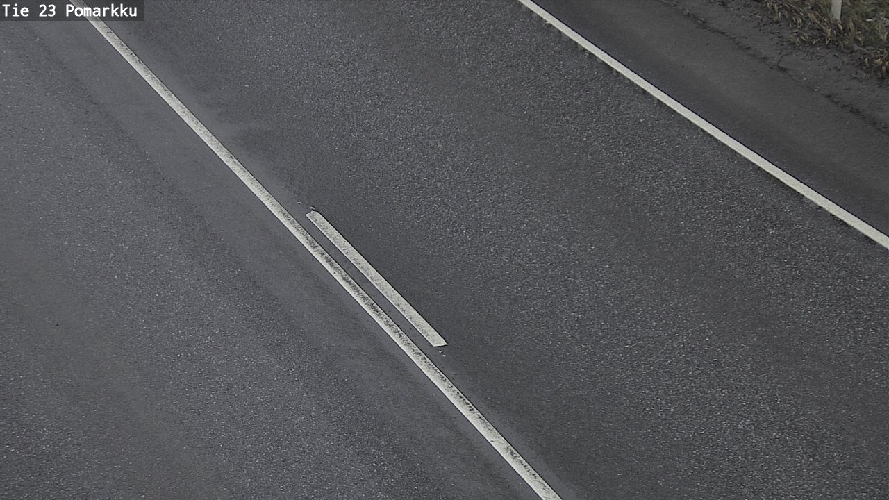 Weather Camera Image Väg 23 Påmark, Pomarkku, Satakunta
