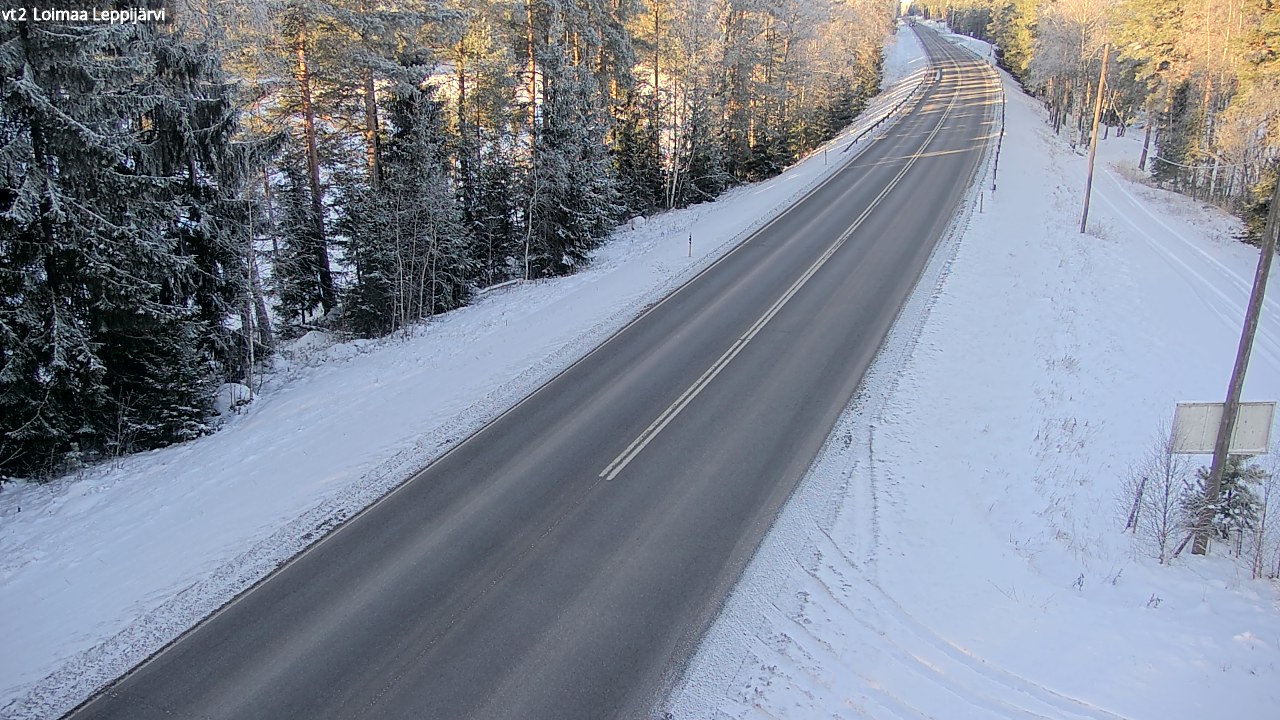 Weather Camera Image Road 2 Loimaa, Leppijärvi, Loimaa, Varsinais-Suomi