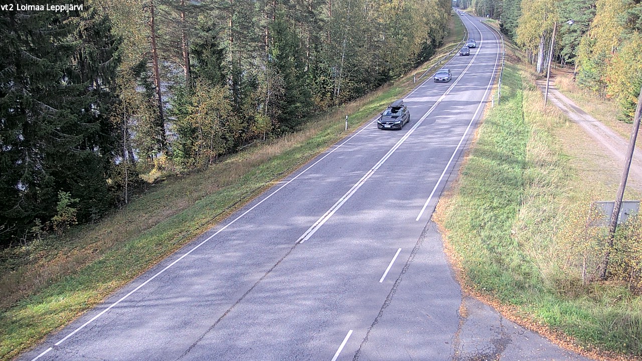 Weather Camera Image Road 2 Loimaa, Leppijärvi, Loimaa, Varsinais-Suomi