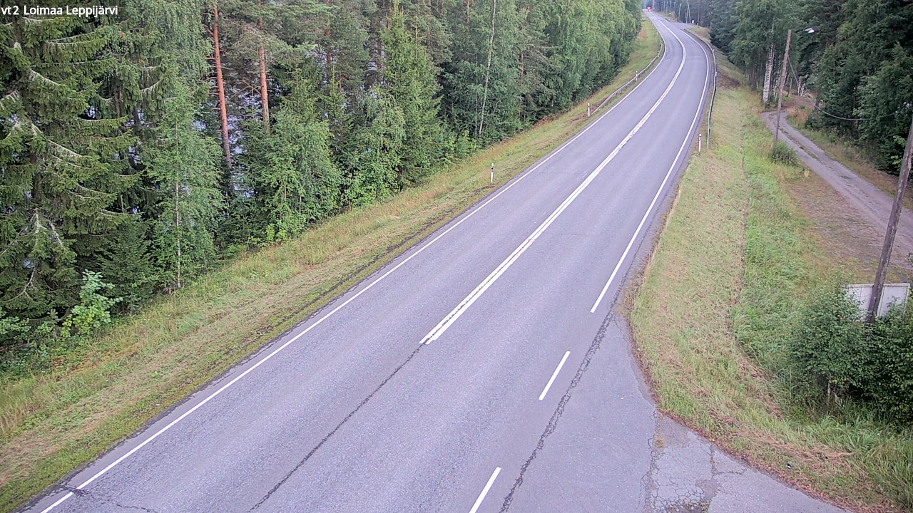 Weather Camera Image Väg 2 Loimaa, Leppijärvi, Loimaa, Varsinais-Suomi