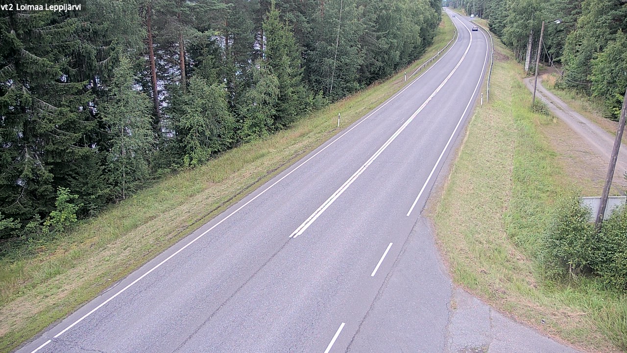 Weather Camera Image Road 2 Loimaa, Leppijärvi, Loimaa, Varsinais-Suomi
