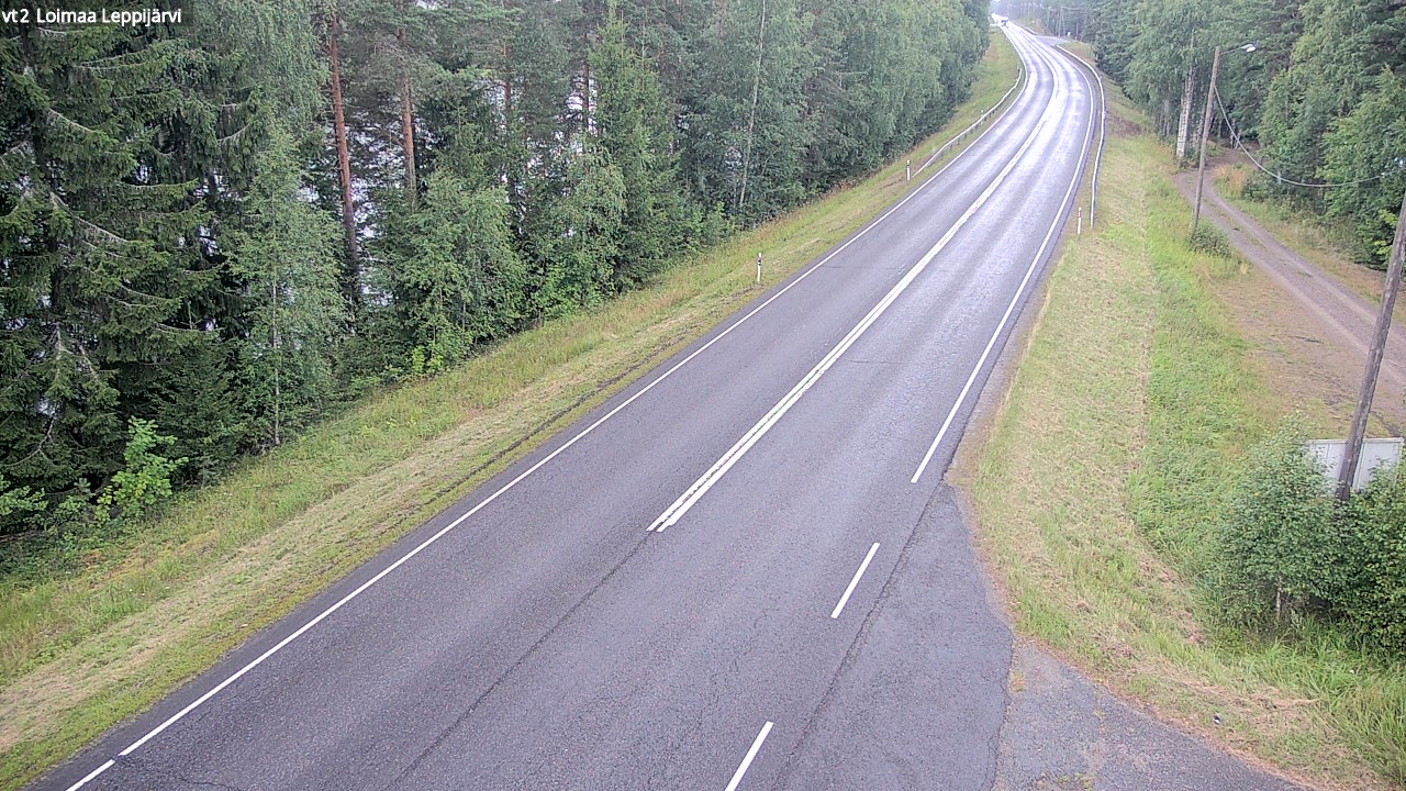 Weather Camera Image Väg 2 Loimaa, Leppijärvi, Loimaa, Varsinais-Suomi
