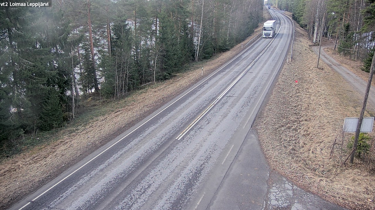 Weather Camera Image Väg 2 Loimaa, Leppijärvi, Loimaa, Varsinais-Suomi