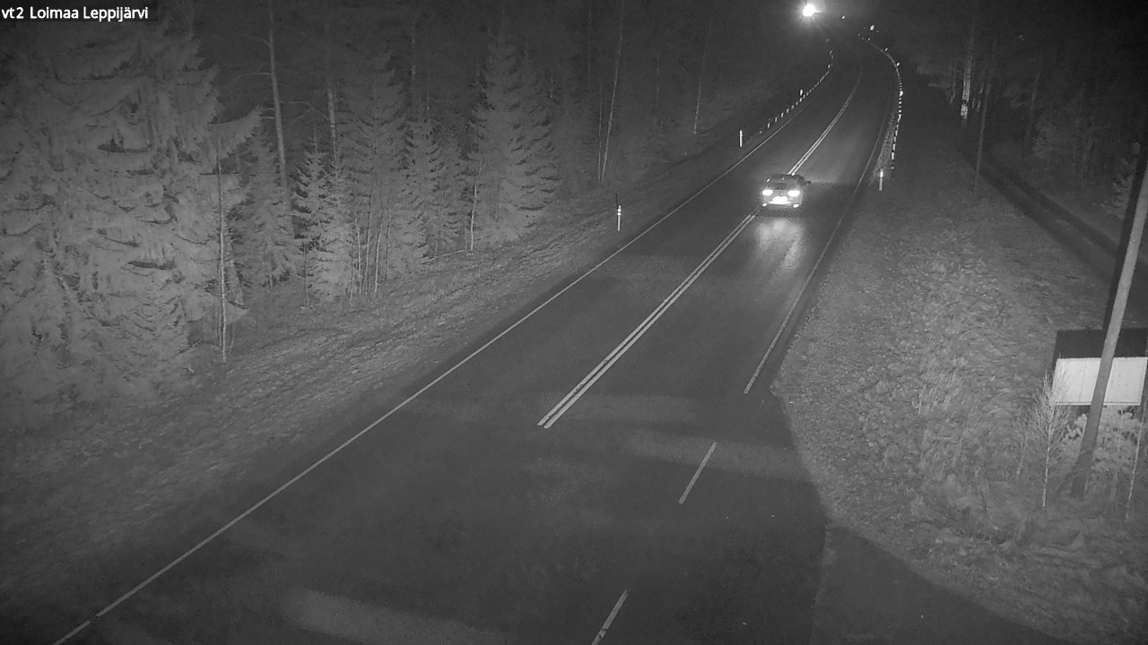 Weather Camera Image Väg 2 Loimaa, Leppijärvi, Loimaa, Varsinais-Suomi