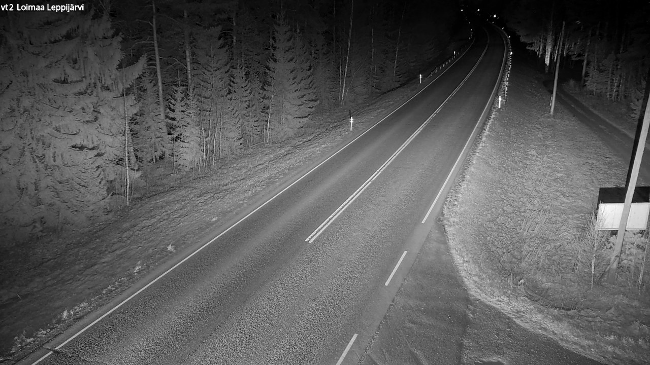 Weather Camera Image Road 2 Loimaa, Leppijärvi, Loimaa, Varsinais-Suomi