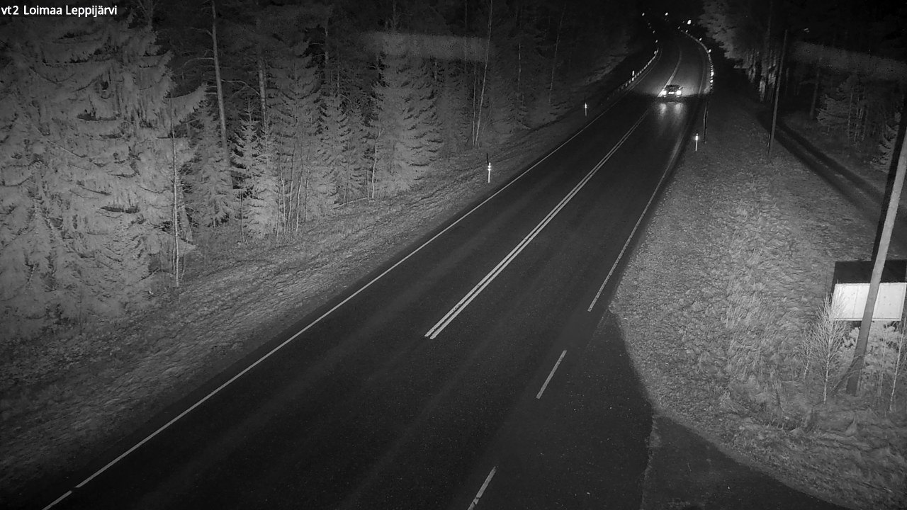 Weather Camera Image Road 2 Loimaa, Leppijärvi, Loimaa, Varsinais-Suomi