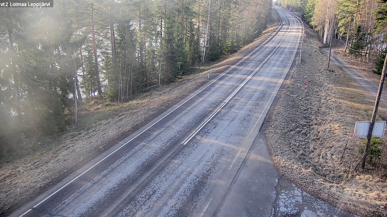 Weather Camera Image Road 2 Loimaa, Leppijärvi, Loimaa, Varsinais-Suomi