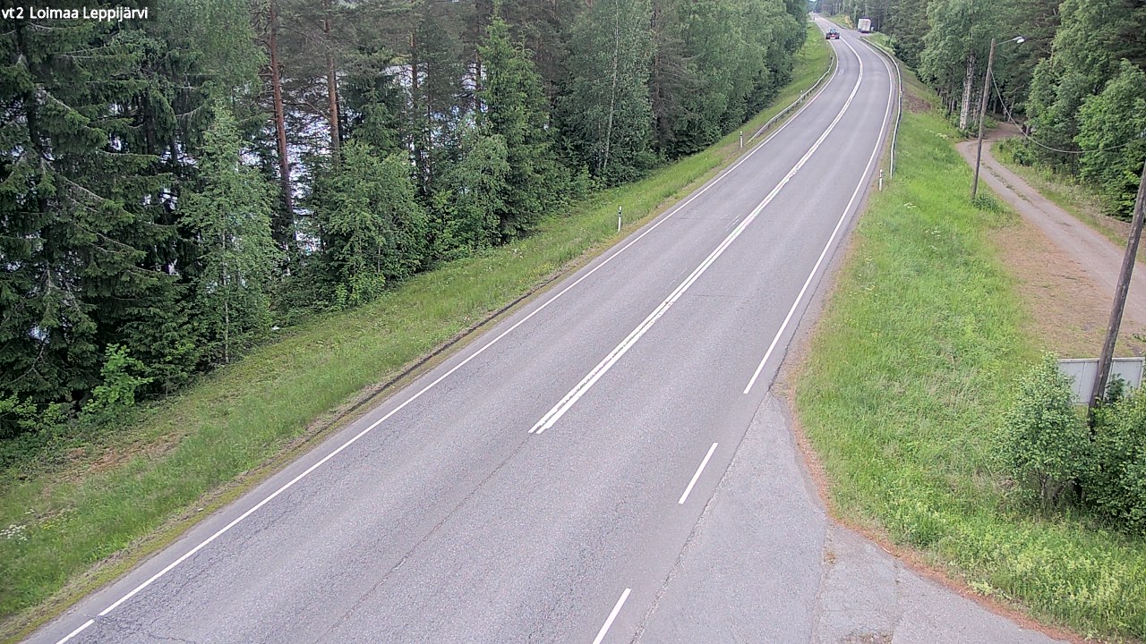 Weather Camera Image Road 2 Loimaa, Leppijärvi, Loimaa, Varsinais-Suomi