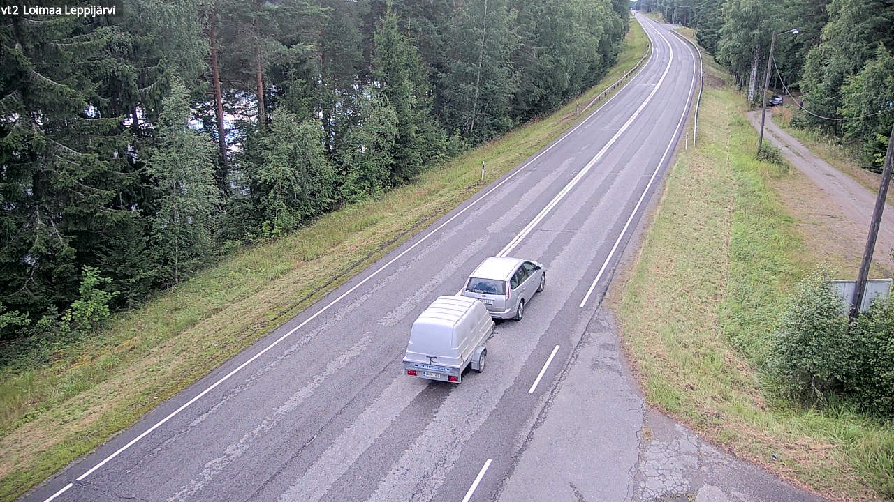 Weather Camera Image Väg 2 Loimaa, Leppijärvi, Loimaa, Varsinais-Suomi