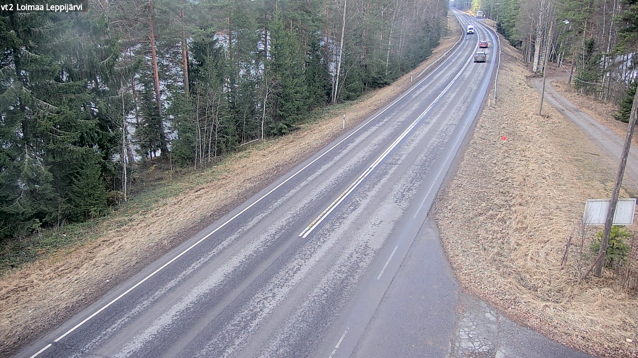 Weather Camera Image Väg 2 Loimaa, Leppijärvi, Loimaa, Varsinais-Suomi