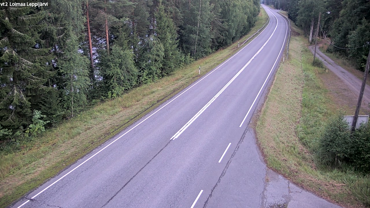Weather Camera Image Väg 2 Loimaa, Leppijärvi, Loimaa, Varsinais-Suomi