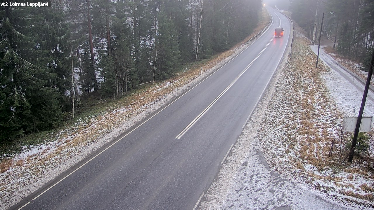 Weather Camera Image Väg 2 Loimaa, Leppijärvi, Loimaa, Varsinais-Suomi