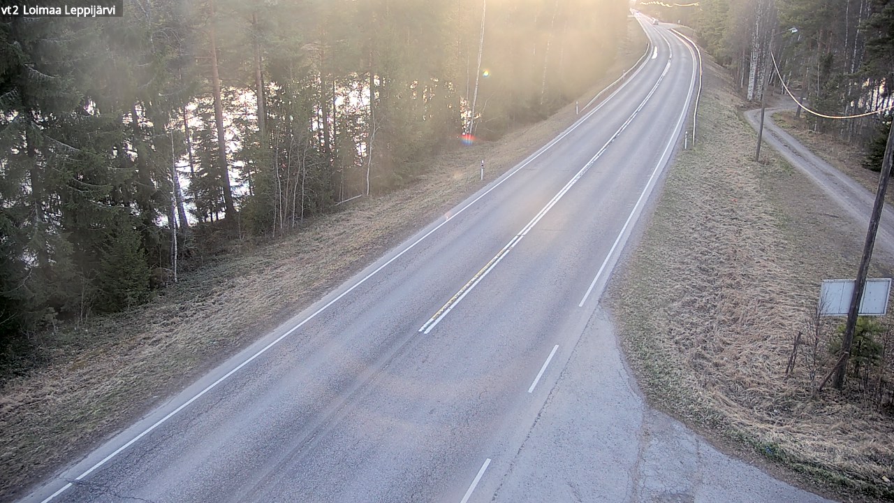 Weather Camera Image Road 2 Loimaa, Leppijärvi, Loimaa, Varsinais-Suomi