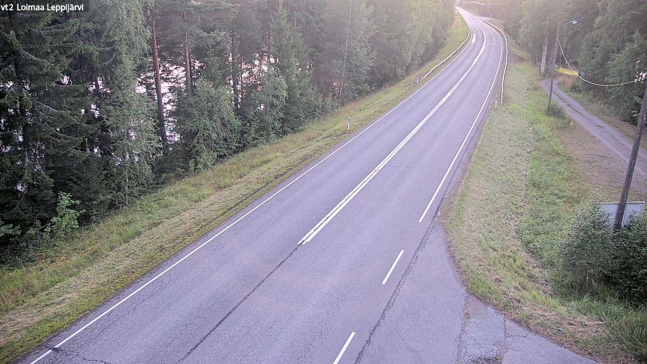 Weather Camera Image Väg 2 Loimaa, Leppijärvi, Loimaa, Varsinais-Suomi