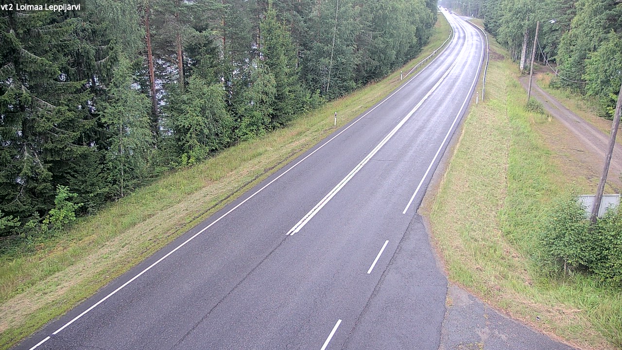 Weather Camera Image Väg 2 Loimaa, Leppijärvi, Loimaa, Varsinais-Suomi