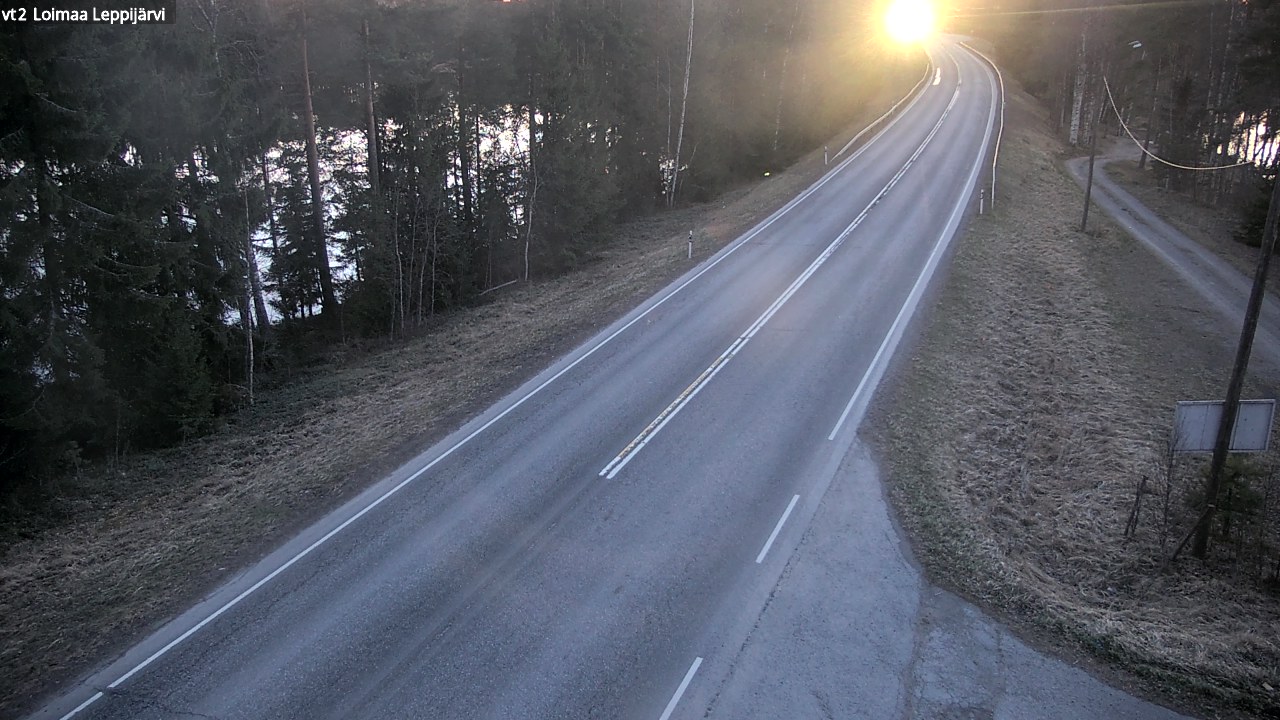 Weather Camera Image Väg 2 Loimaa, Leppijärvi, Loimaa, Varsinais-Suomi