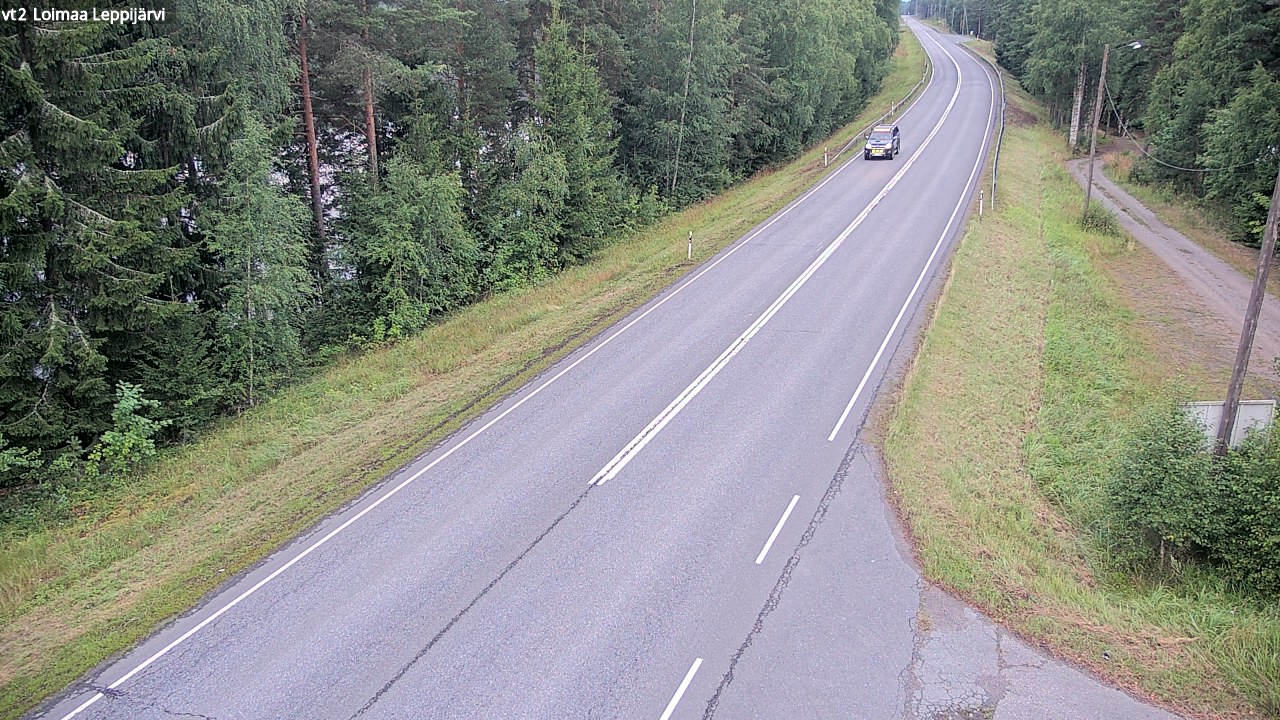 Weather Camera Image Väg 2 Loimaa, Leppijärvi, Loimaa, Varsinais-Suomi