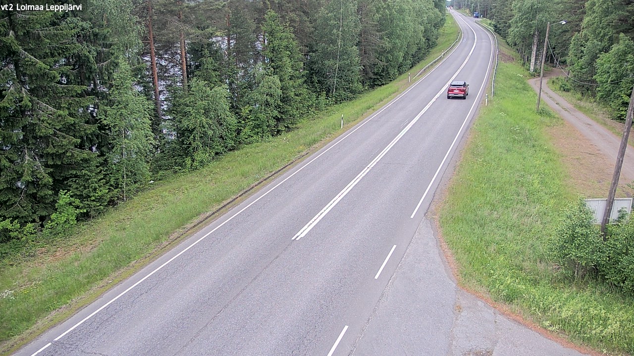 Weather Camera Image Väg 2 Loimaa, Leppijärvi, Loimaa, Varsinais-Suomi