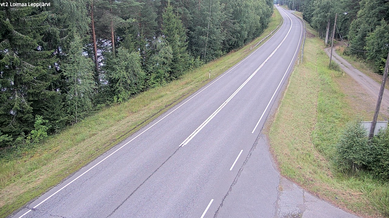 Weather Camera Image Road 2 Loimaa, Leppijärvi, Loimaa, Varsinais-Suomi
