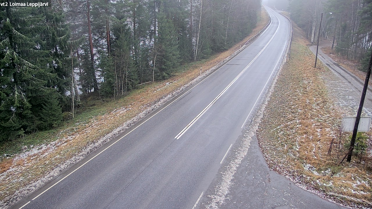 Weather Camera Image Väg 2 Loimaa, Leppijärvi, Loimaa, Varsinais-Suomi