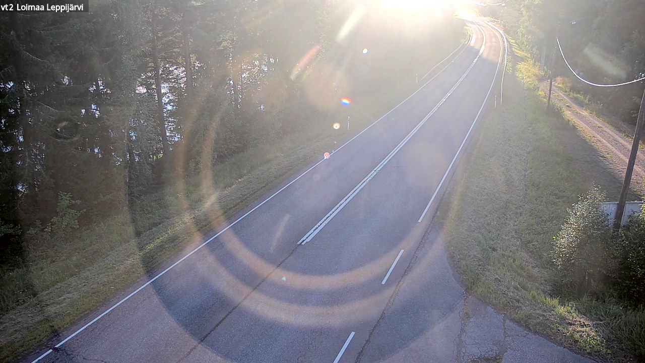 Weather Camera Image Väg 2 Loimaa, Leppijärvi, Loimaa, Varsinais-Suomi