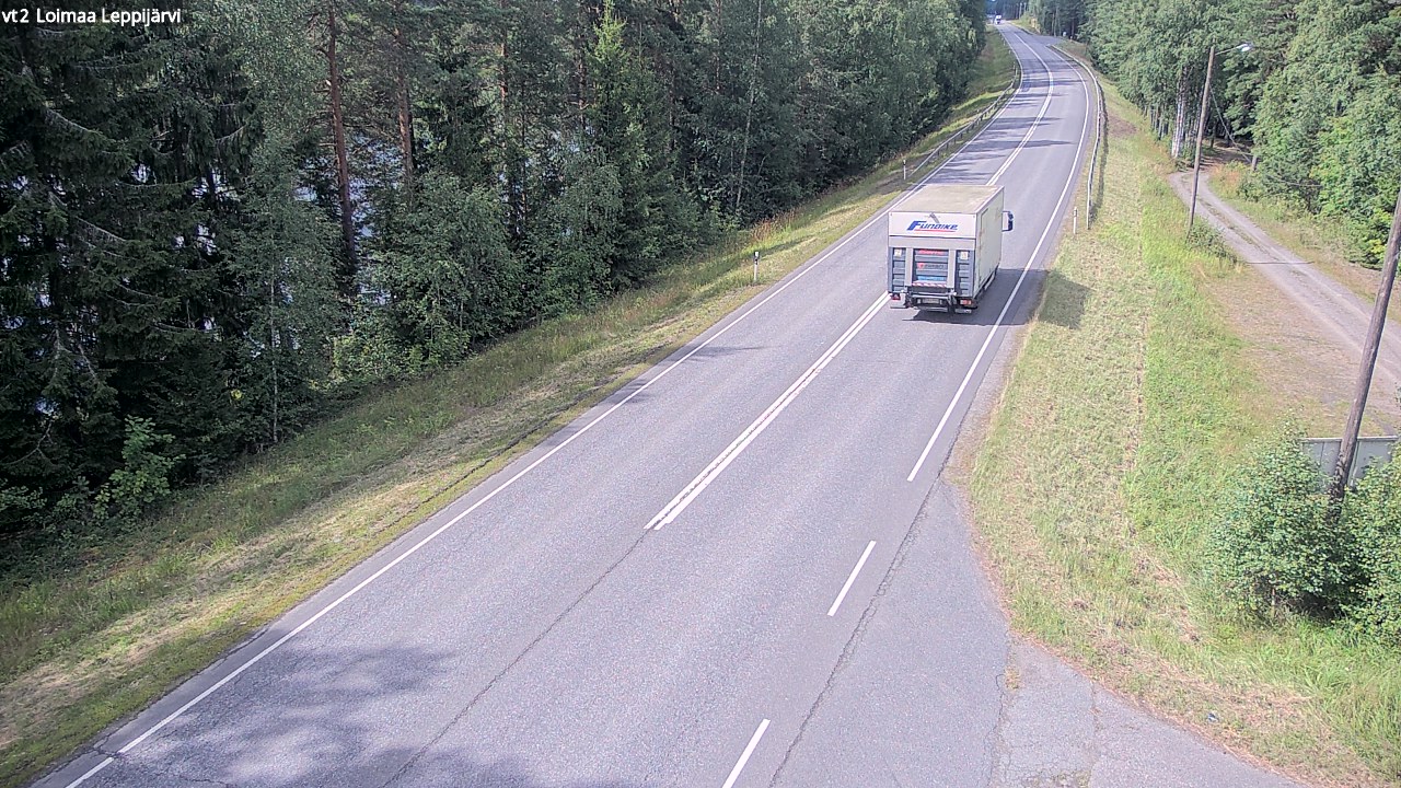Weather Camera Image Väg 2 Loimaa, Leppijärvi, Loimaa, Varsinais-Suomi
