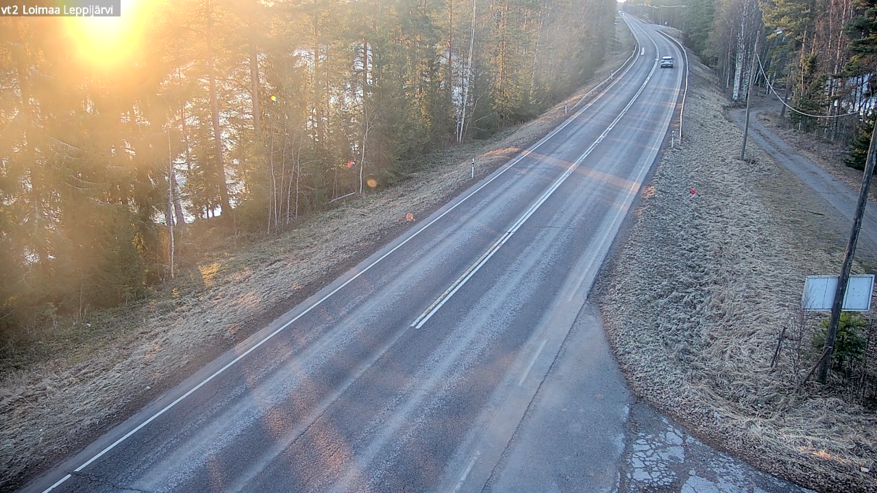 Weather Camera Image Road 2 Loimaa, Leppijärvi, Loimaa, Varsinais-Suomi