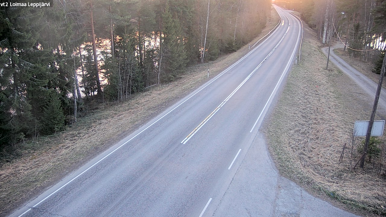 Weather Camera Image Väg 2 Loimaa, Leppijärvi, Loimaa, Varsinais-Suomi