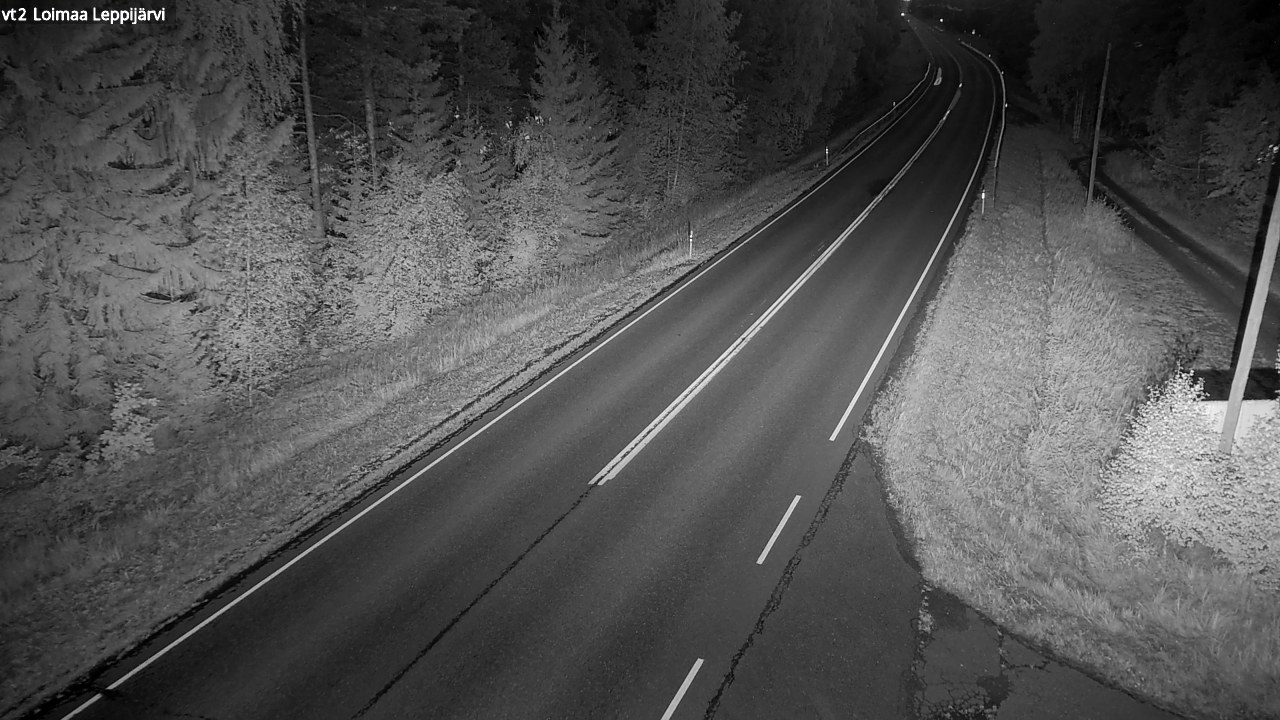 Weather Camera Image Väg 2 Loimaa, Leppijärvi, Loimaa, Varsinais-Suomi