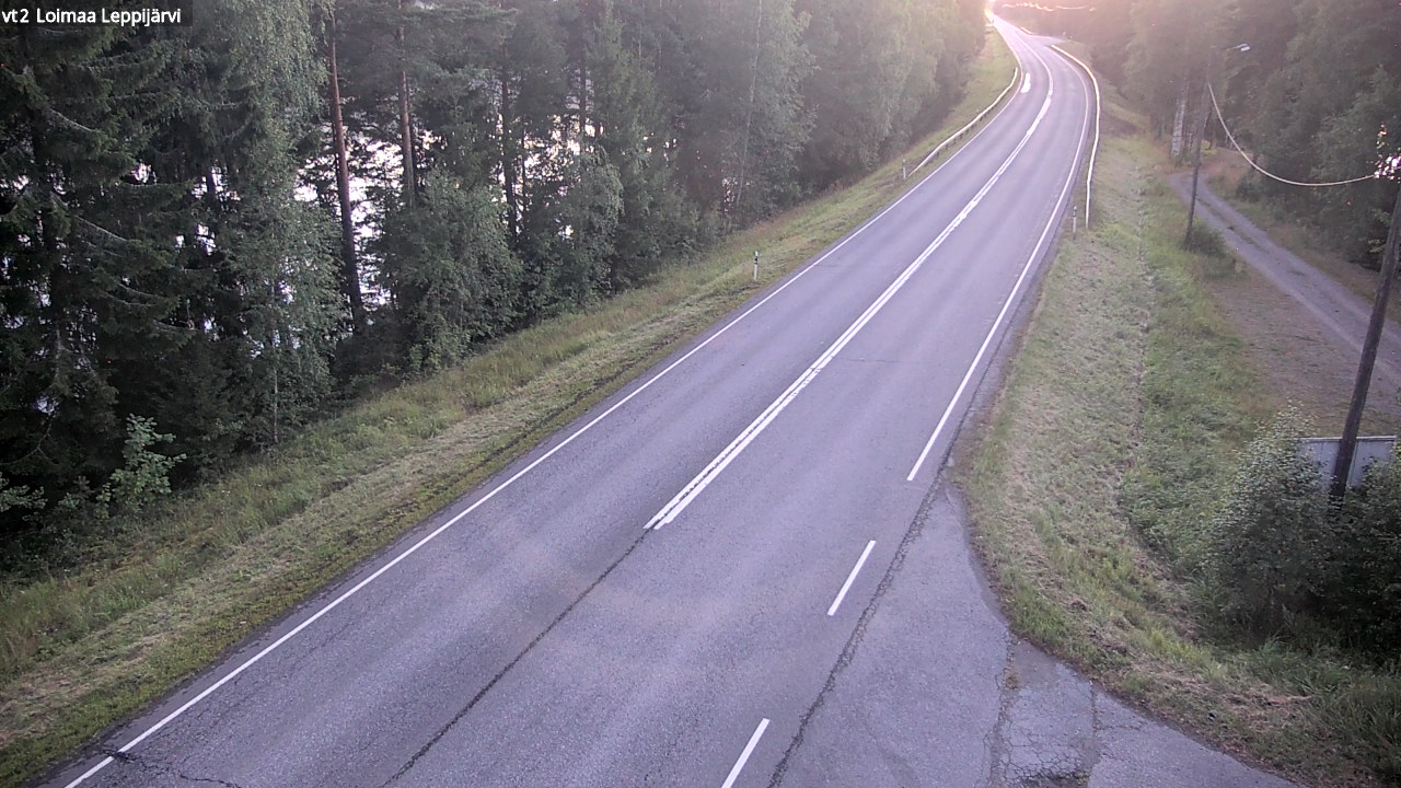 Weather Camera Image Väg 2 Loimaa, Leppijärvi, Loimaa, Varsinais-Suomi