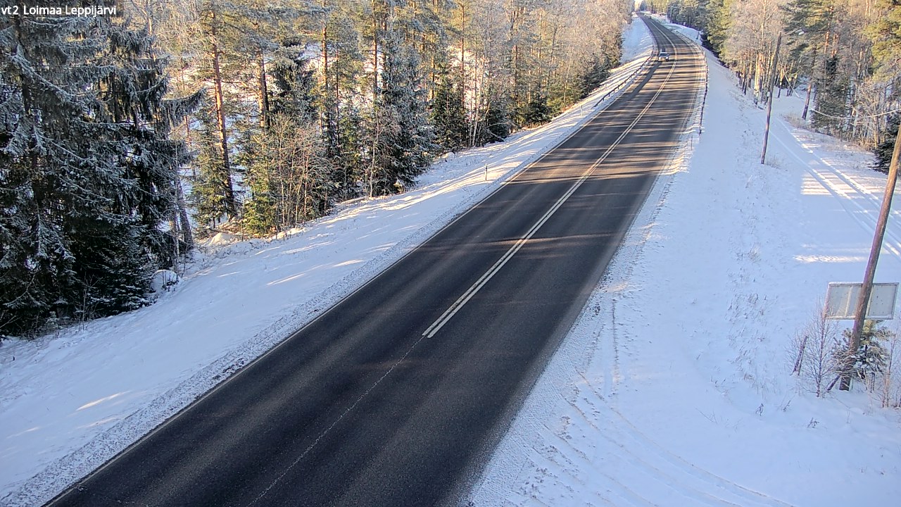 Weather Camera Image Road 2 Loimaa, Leppijärvi, Loimaa, Varsinais-Suomi
