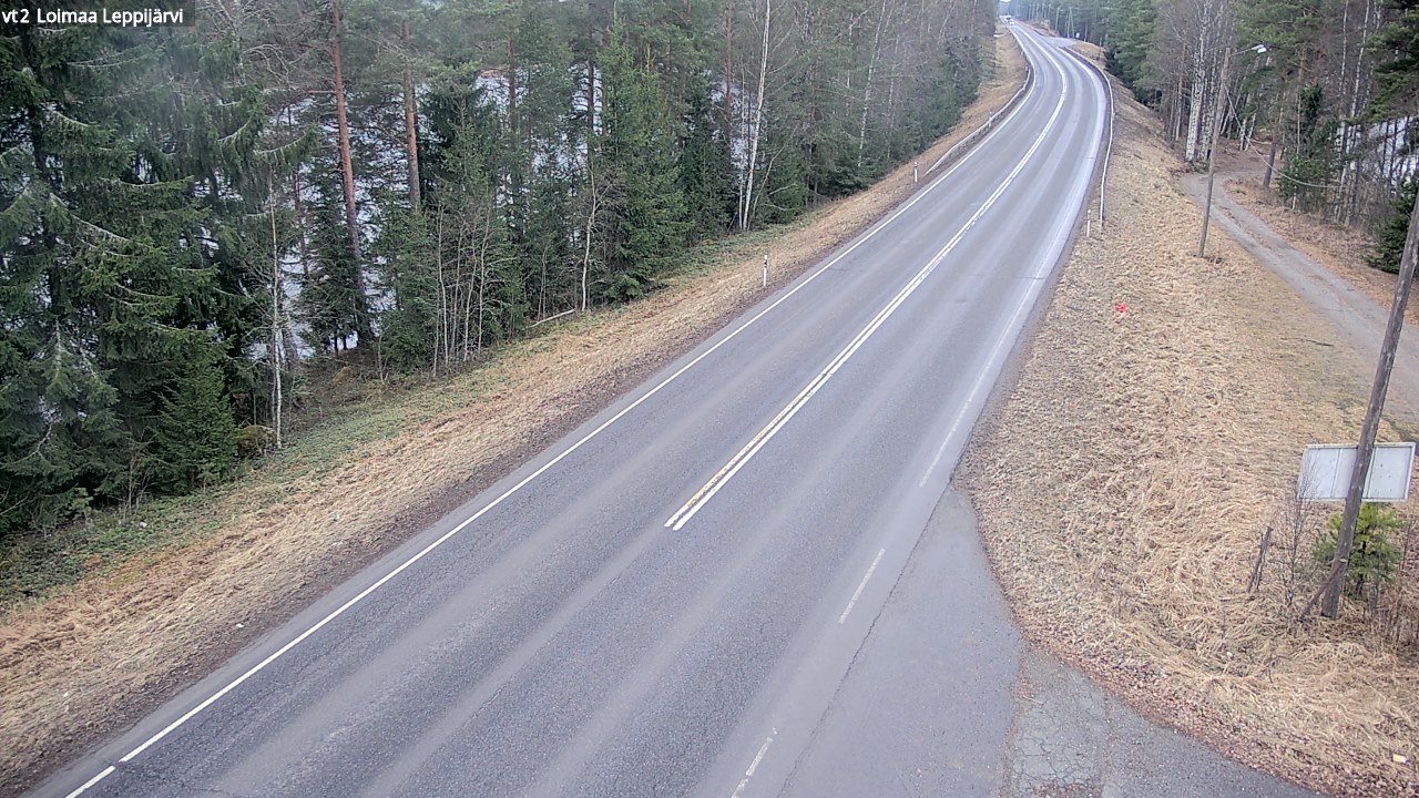 Weather Camera Image Väg 2 Loimaa, Leppijärvi, Loimaa, Varsinais-Suomi