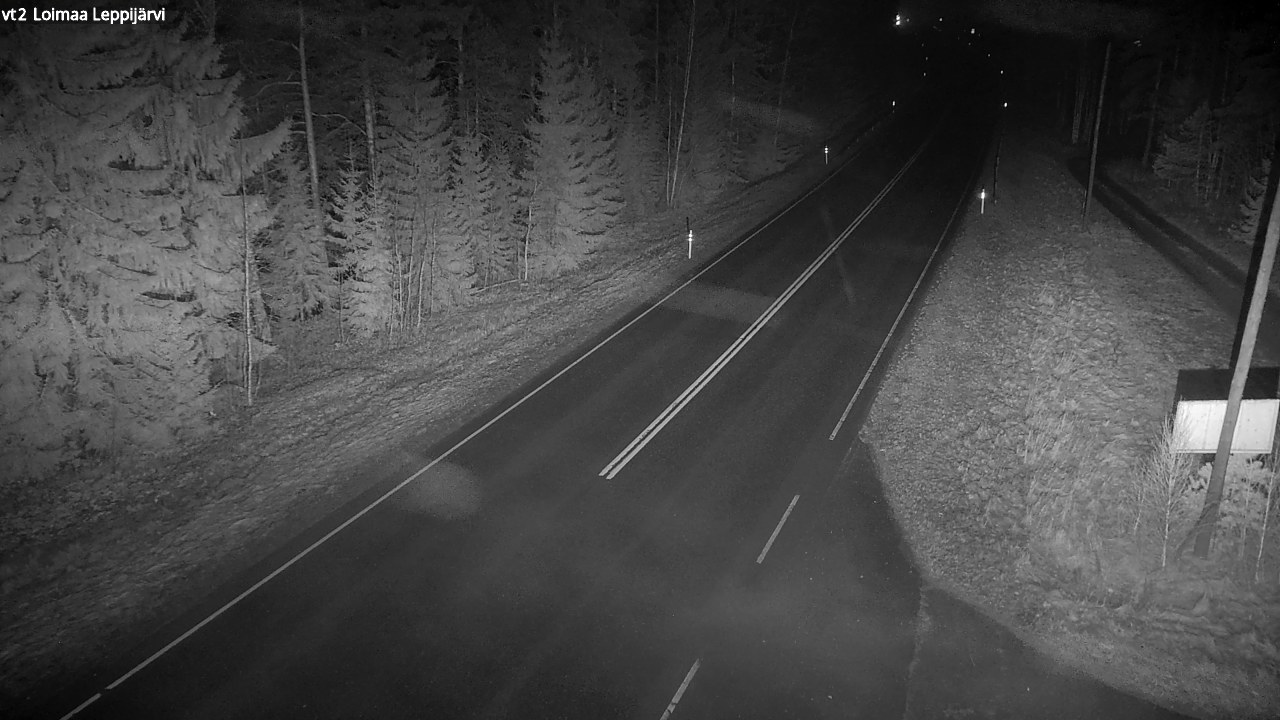 Weather Camera Image Road 2 Loimaa, Leppijärvi, Loimaa, Varsinais-Suomi