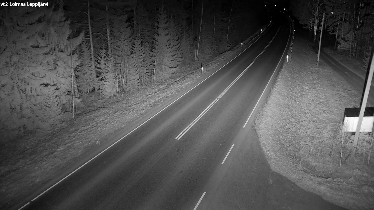 Weather Camera Image Väg 2 Loimaa, Leppijärvi, Loimaa, Varsinais-Suomi
