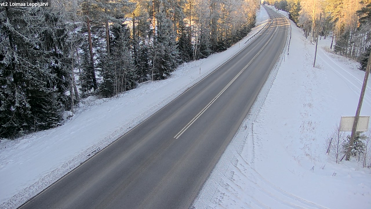 Weather Camera Image Road 2 Loimaa, Leppijärvi, Loimaa, Varsinais-Suomi