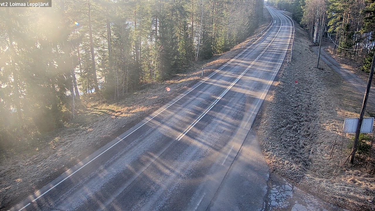 Weather Camera Image Road 2 Loimaa, Leppijärvi, Loimaa, Varsinais-Suomi