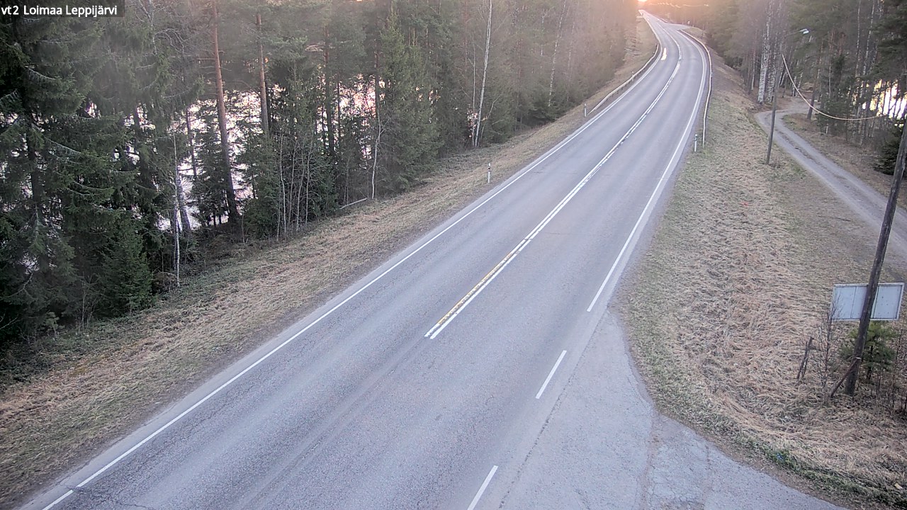 Weather Camera Image Väg 2 Loimaa, Leppijärvi, Loimaa, Varsinais-Suomi