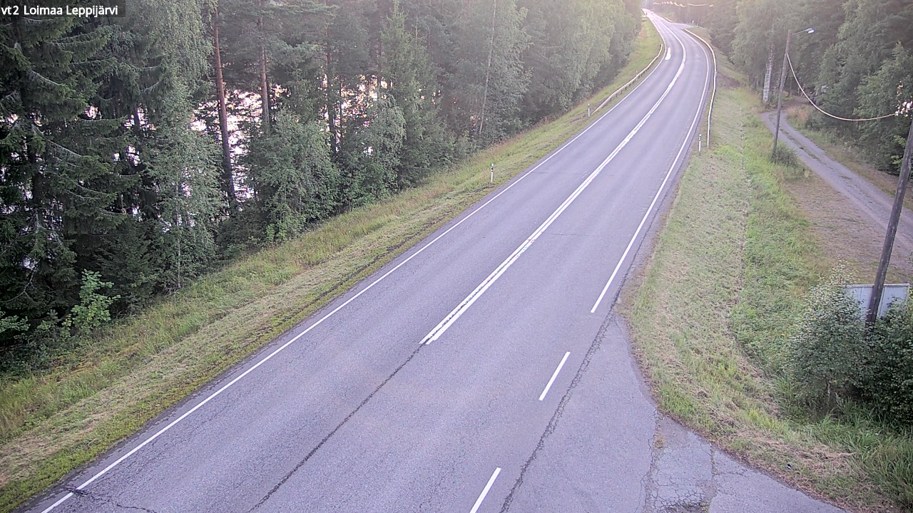 Weather Camera Image Väg 2 Loimaa, Leppijärvi, Loimaa, Varsinais-Suomi