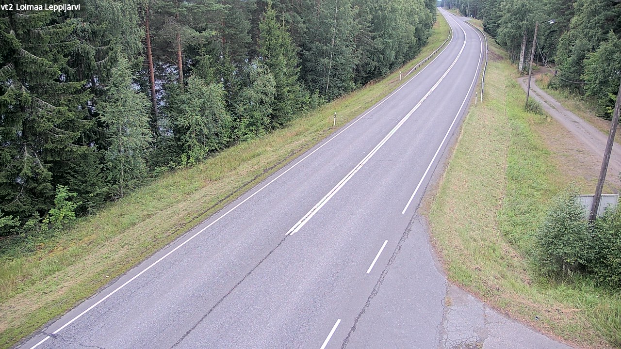 Weather Camera Image Road 2 Loimaa, Leppijärvi, Loimaa, Varsinais-Suomi
