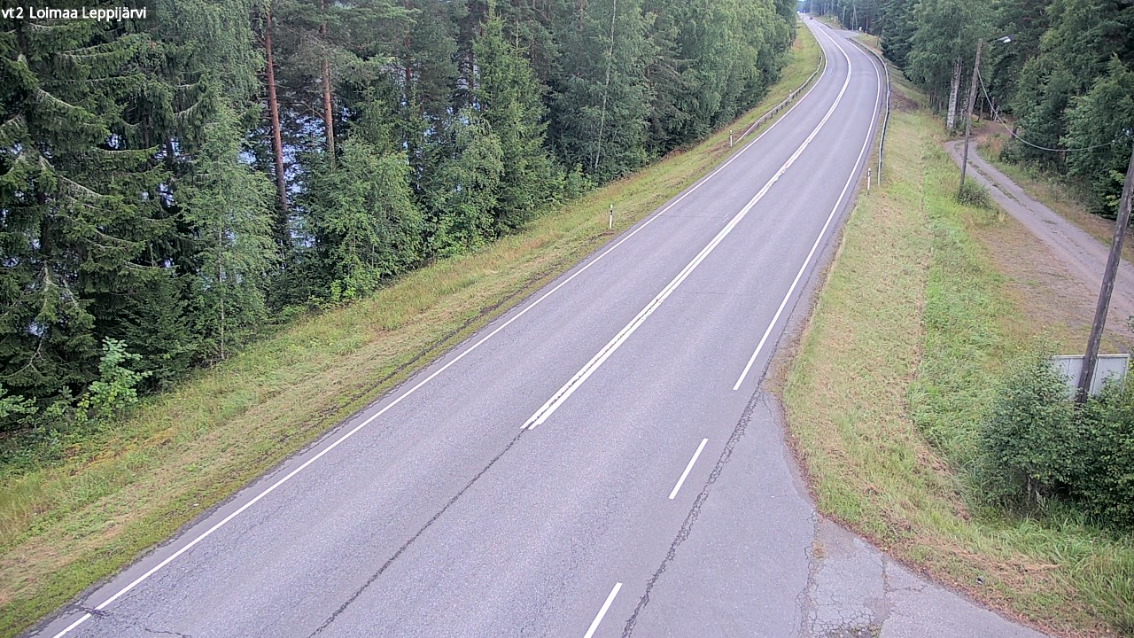 Weather Camera Image Väg 2 Loimaa, Leppijärvi, Loimaa, Varsinais-Suomi