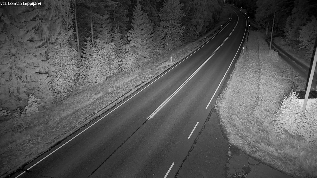Weather Camera Image Väg 2 Loimaa, Leppijärvi, Loimaa, Varsinais-Suomi