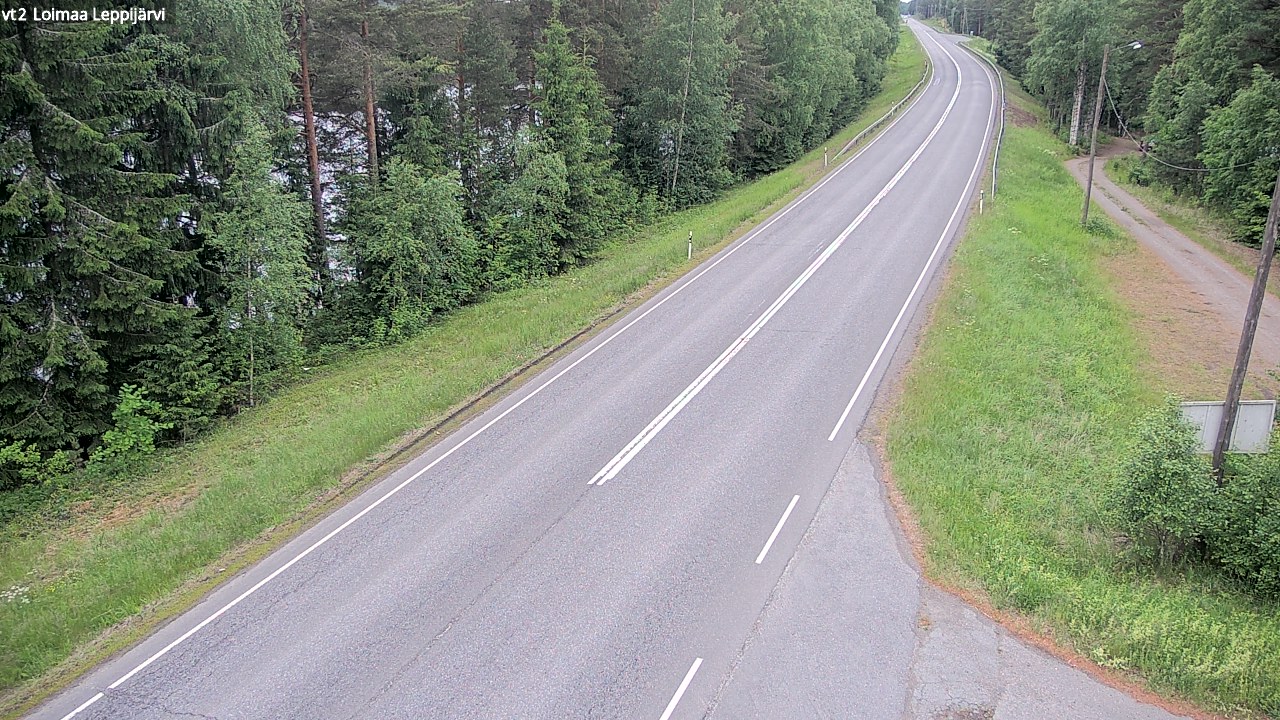 Weather Camera Image Road 2 Loimaa, Leppijärvi, Loimaa, Varsinais-Suomi