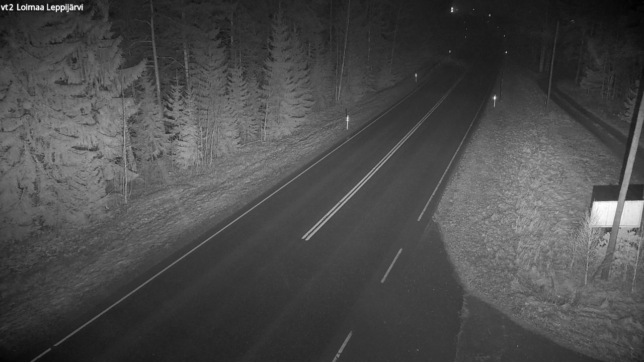Weather Camera Image Road 2 Loimaa, Leppijärvi, Loimaa, Varsinais-Suomi