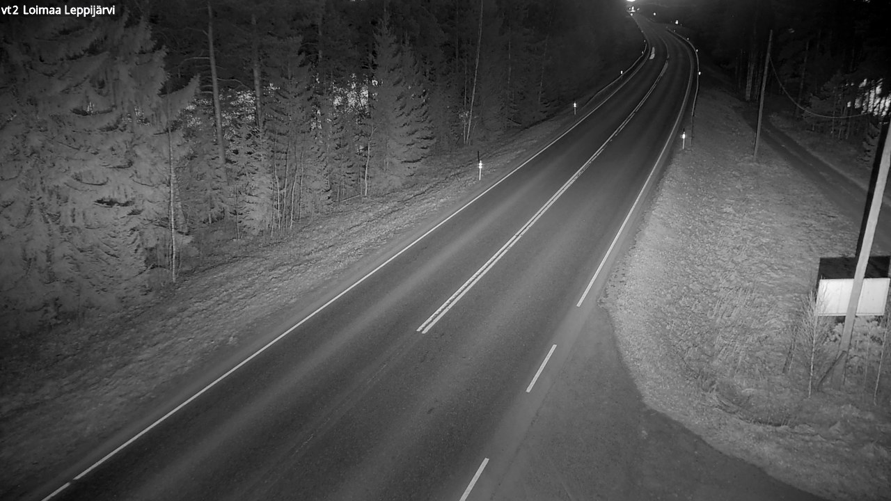 Weather Camera Image Väg 2 Loimaa, Leppijärvi, Loimaa, Varsinais-Suomi
