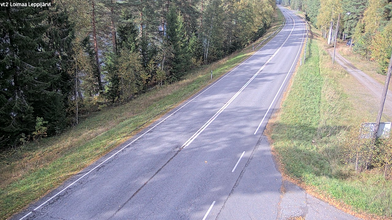 Weather Camera Image Road 2 Loimaa, Leppijärvi, Loimaa, Varsinais-Suomi
