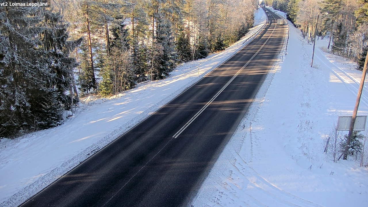 Weather Camera Image Road 2 Loimaa, Leppijärvi, Loimaa, Varsinais-Suomi