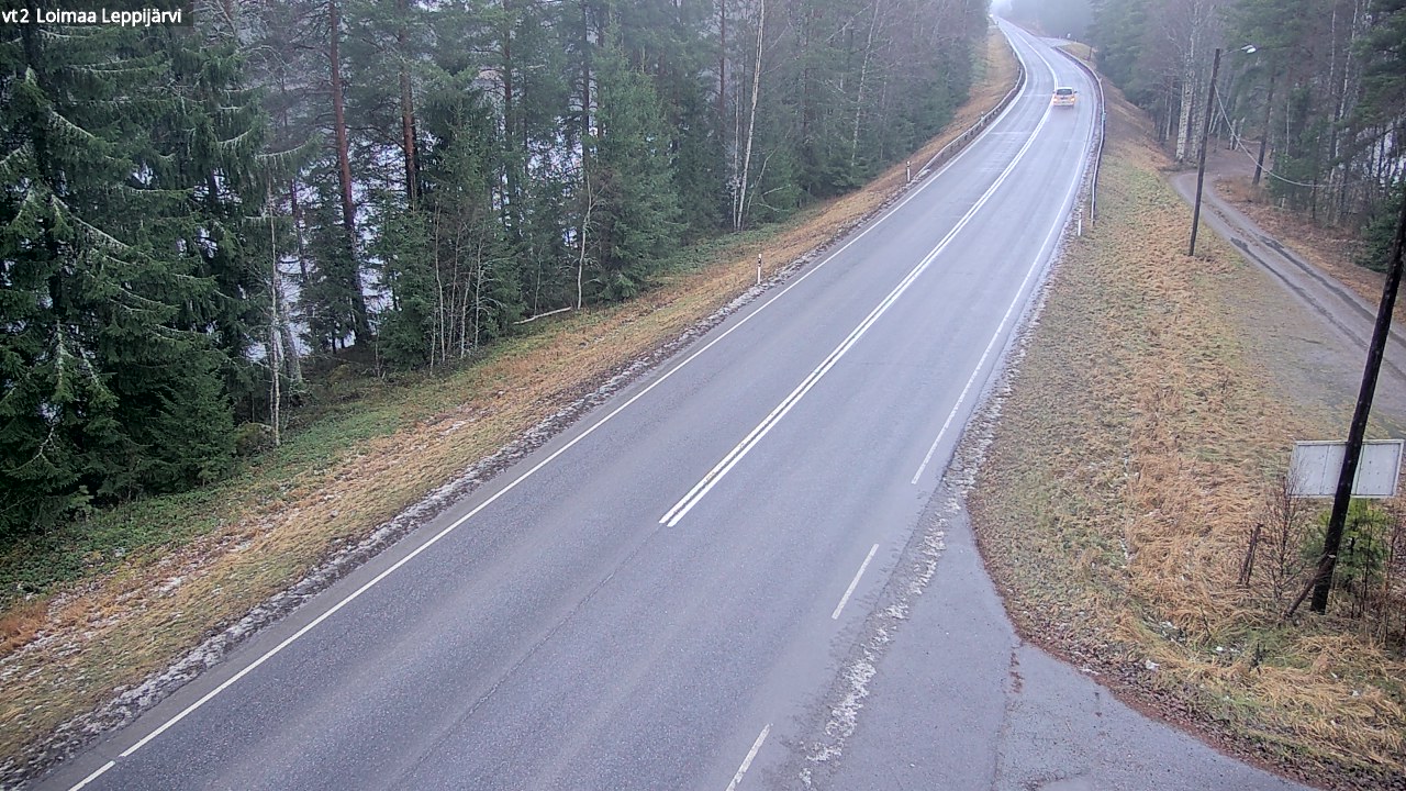 Weather Camera Image Väg 2 Loimaa, Leppijärvi, Loimaa, Varsinais-Suomi
