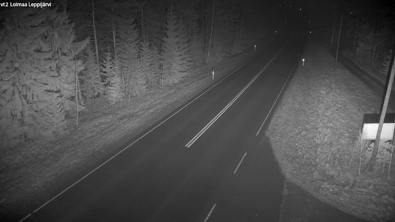 Weather Camera Image Road 2 Loimaa, Leppijärvi, Loimaa, Varsinais-Suomi