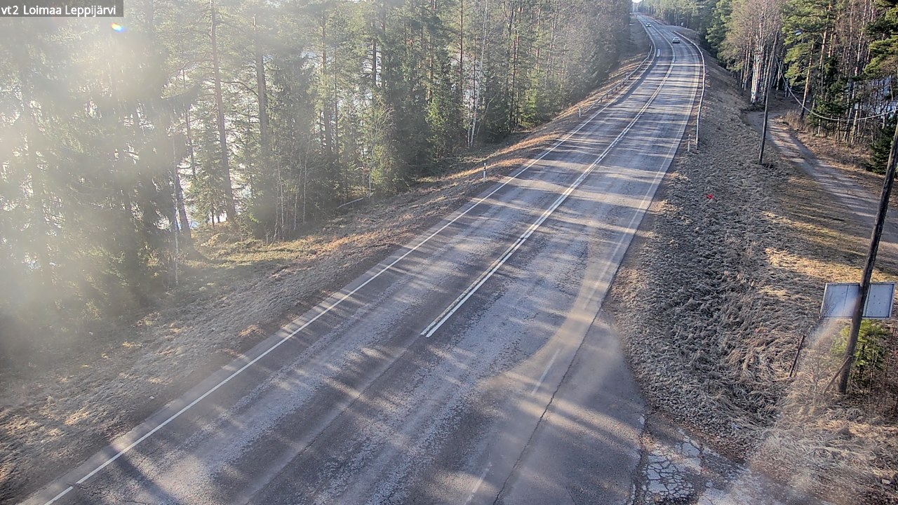 Weather Camera Image Road 2 Loimaa, Leppijärvi, Loimaa, Varsinais-Suomi
